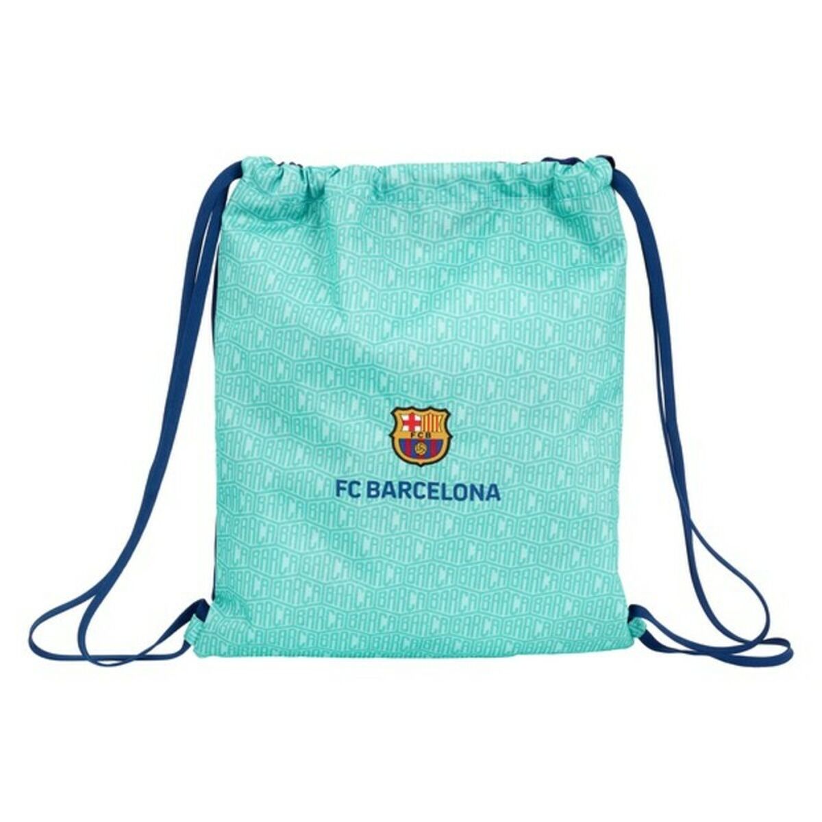 Backpack with Strings F.C. Barcelona Turquoise