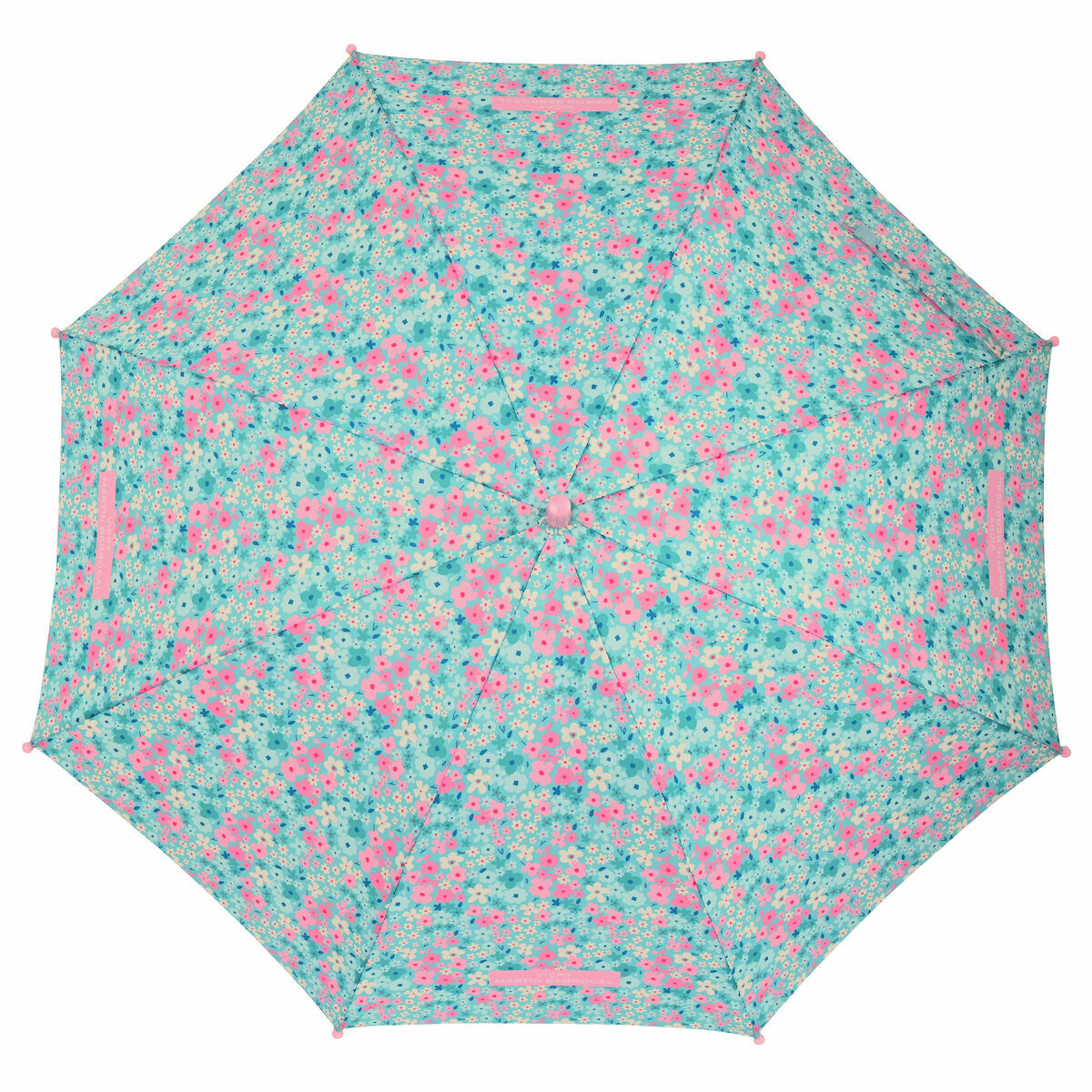 Umbrella Safta Ø 86 cm Flowers Green