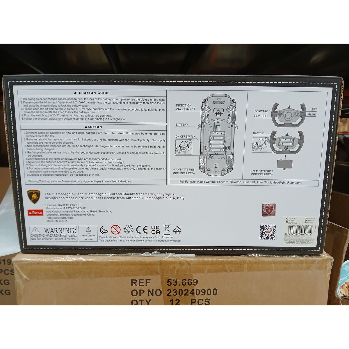 Remote-Controlled Car Colorbaby 1:14