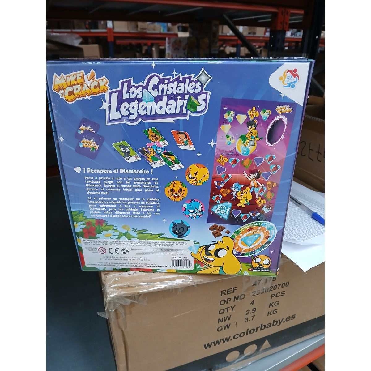 Board game Colorbaby Mike Crack ES