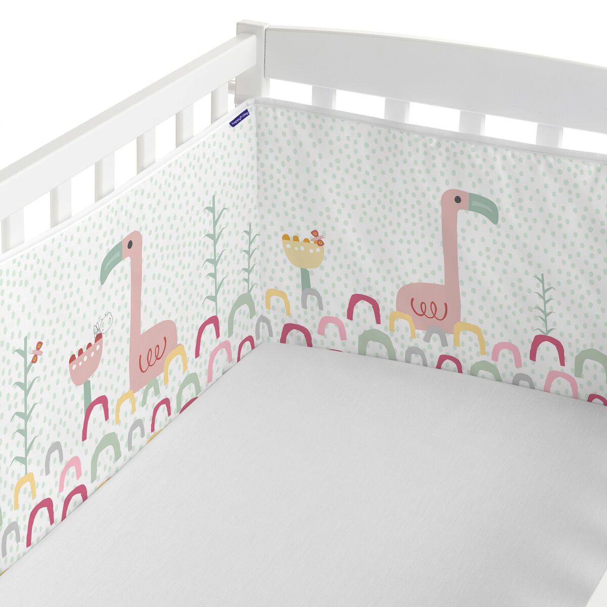 Cot protector HappyFriday Moshi Moshi Hola Multicolour 210 x 40 cm