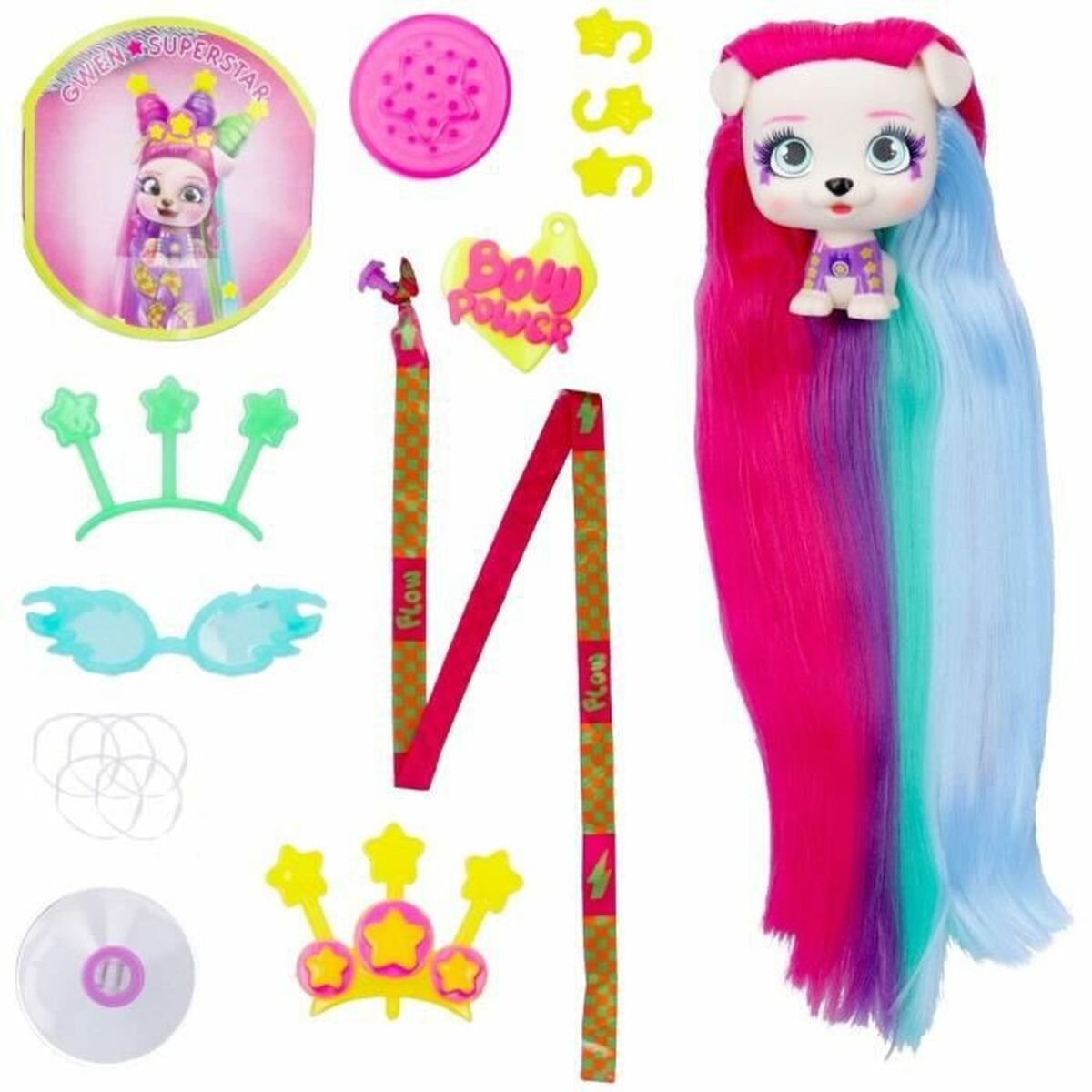 Hairdressing Doll IMC Toys Bow Power