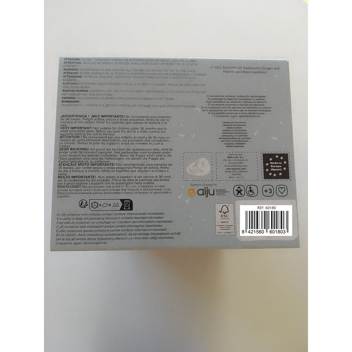 Fluffy toy Berjuan Anireal Panther 35 cm