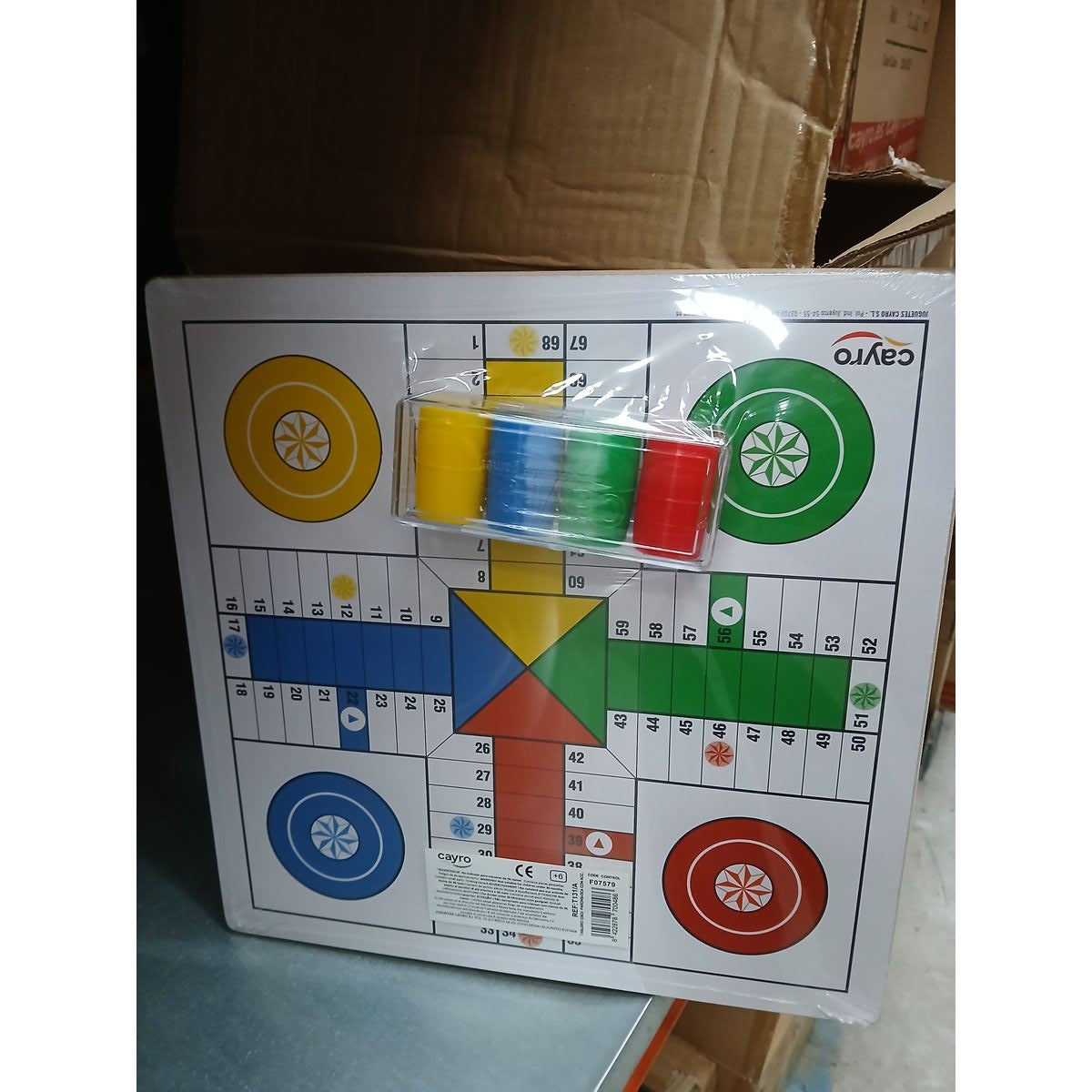 Parchís and Oca Board Cayro T-131/A