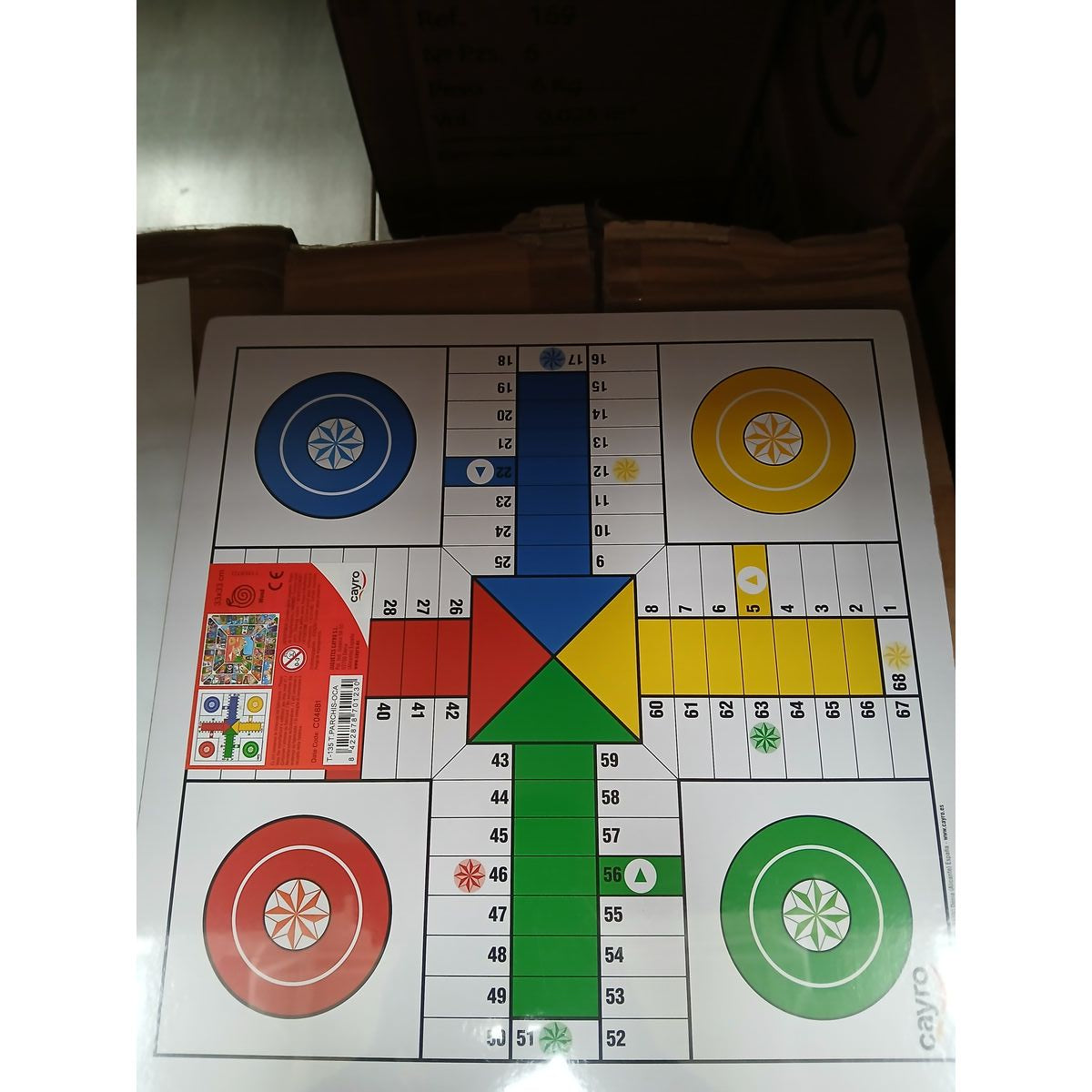 Parchís and Oca Board Cayro 33 x 33 cm (33 x 33 cm)
