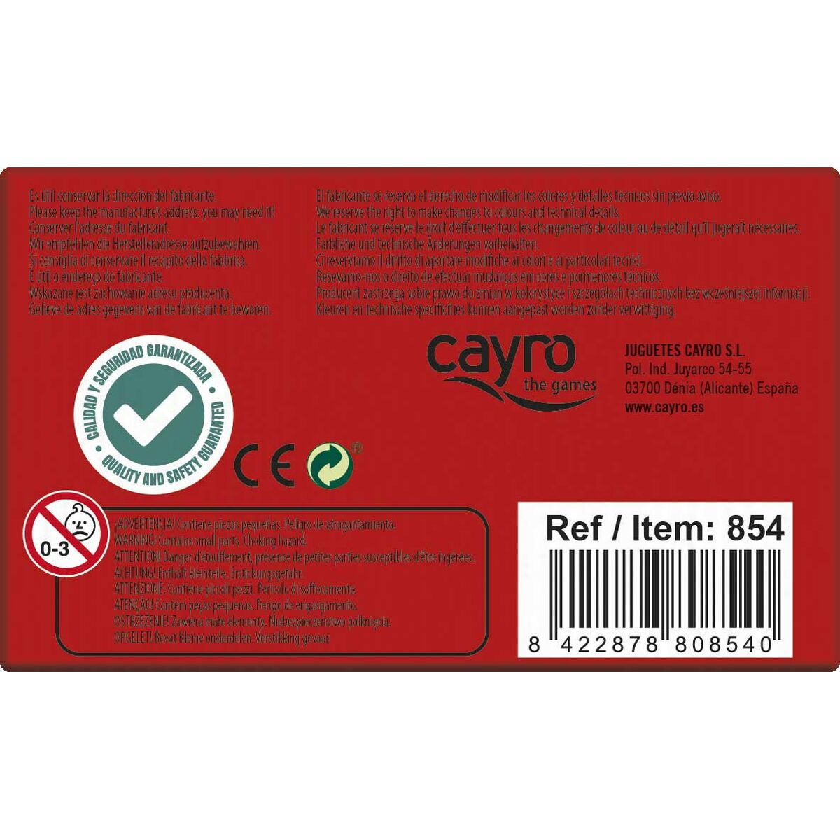 Board game Jacks Cayro