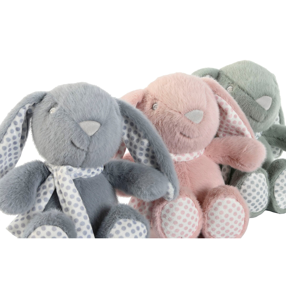 Gift Set for Babies Home ESPRIT Blue Green Pink Polyester (3 Units)