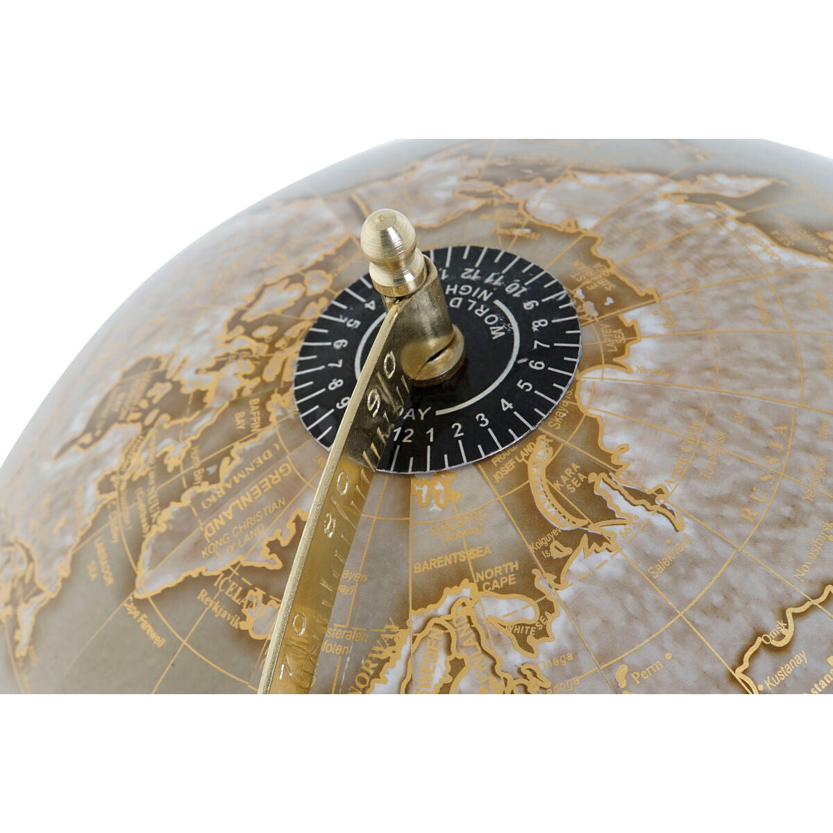 Globe Home ESPRIT Brown PVC Mango wood 27 x 25 x 43 cm