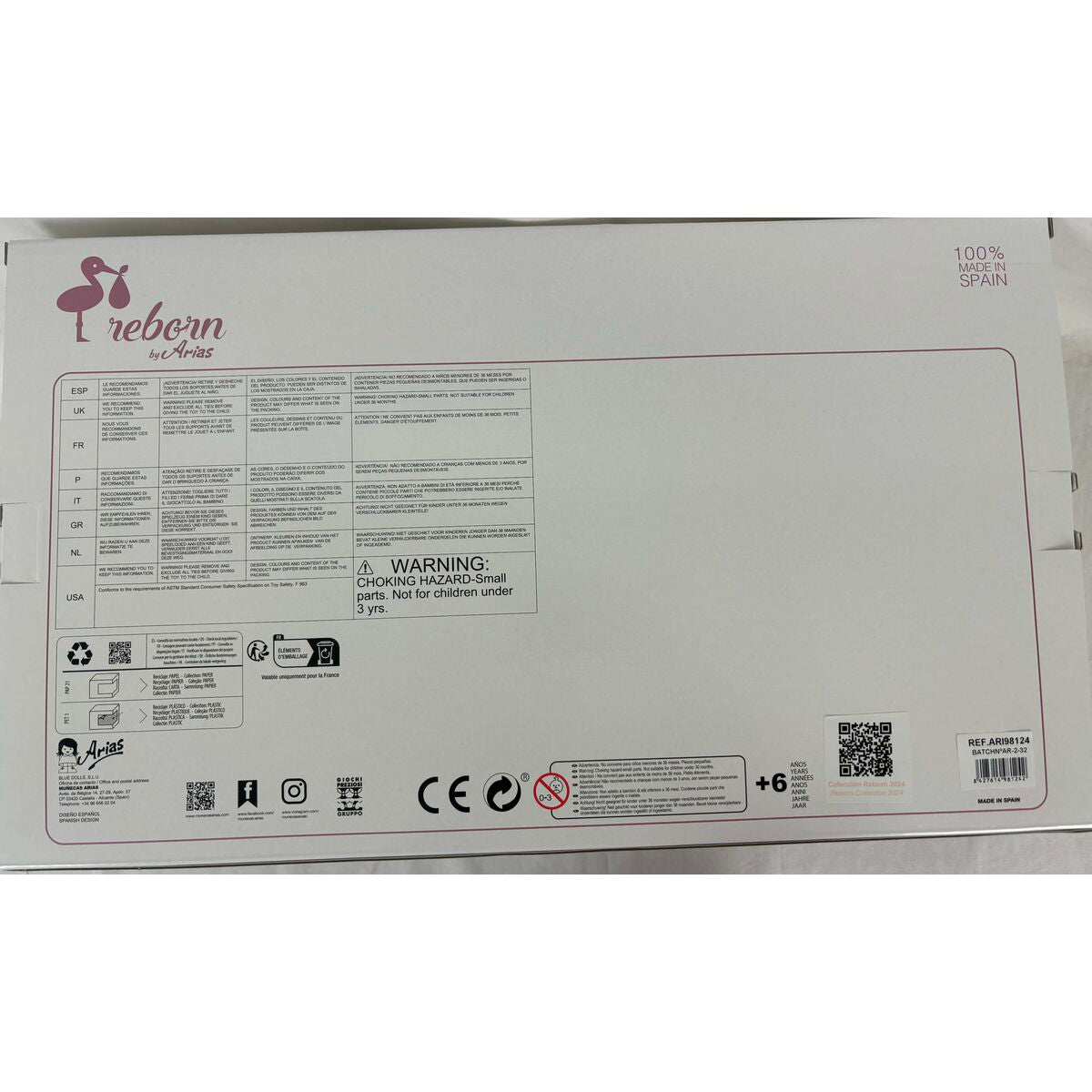 Baby doll Arias (40 cm) 40 cm