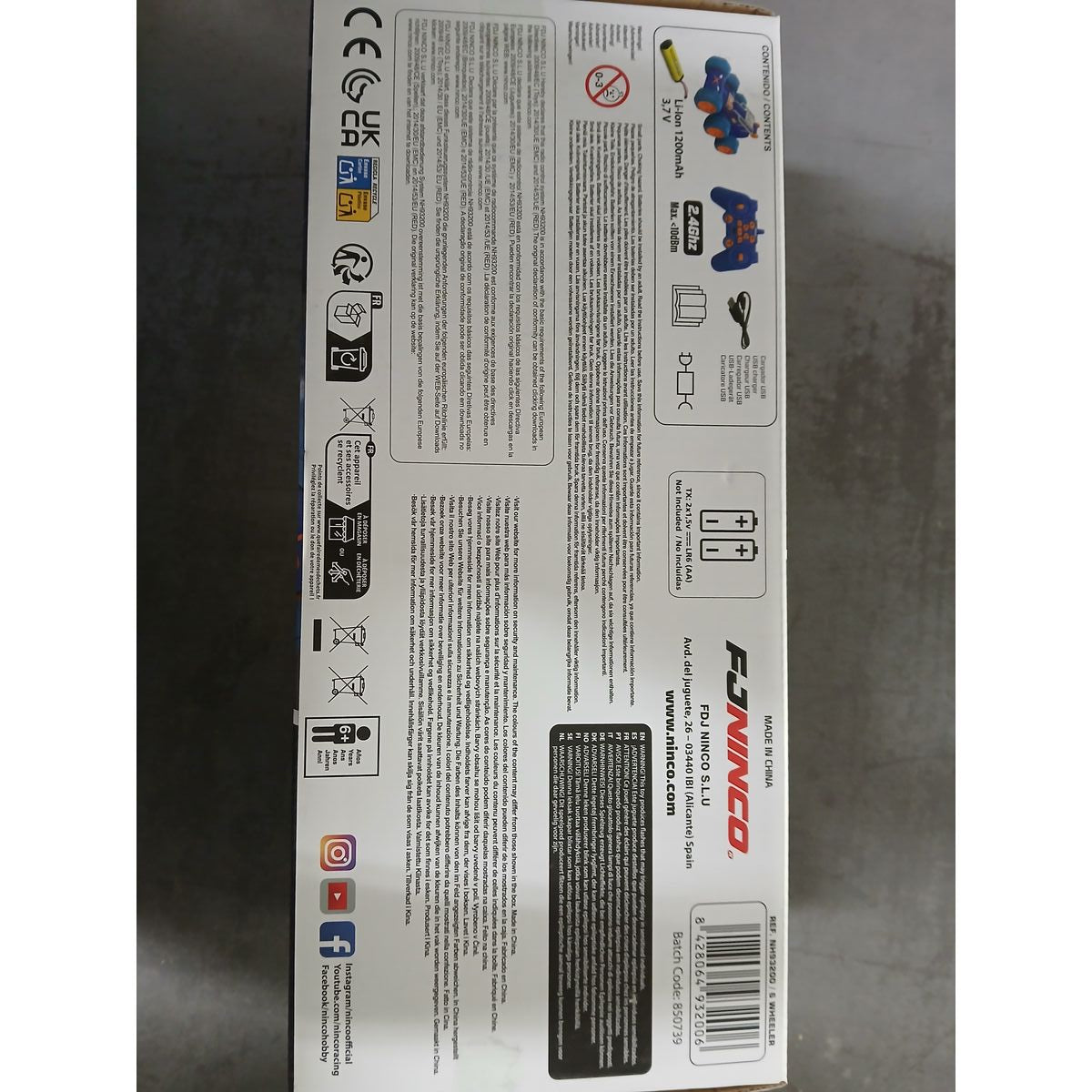 Remote-Controlled Car Ninco 6 Wheeler 1:16