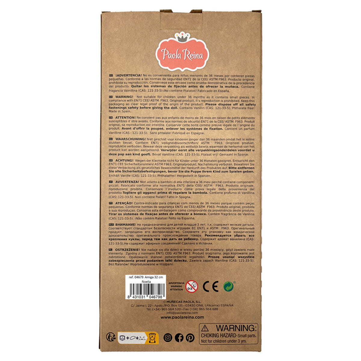 Doll Paola Reina Noelia 32 cm