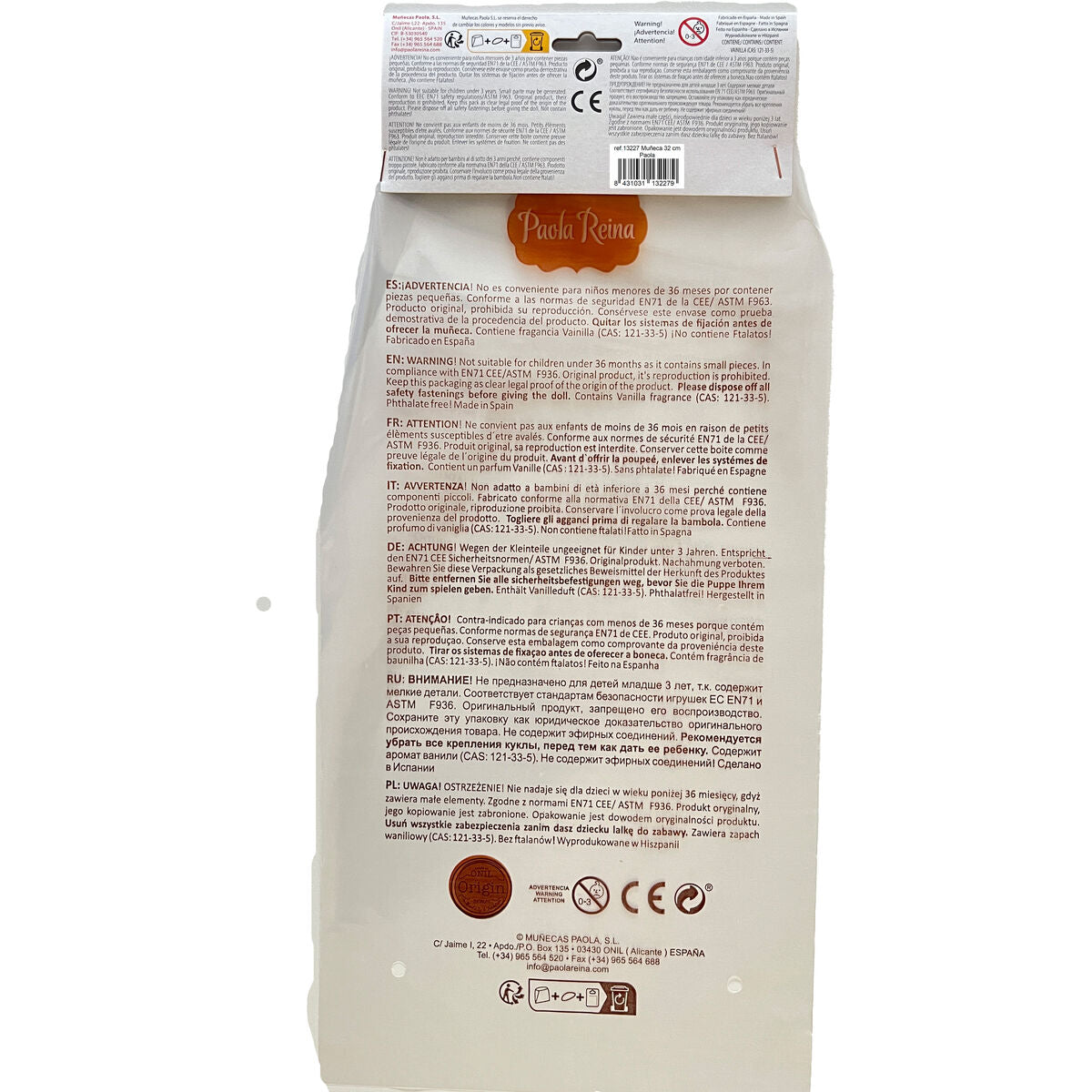 Doll Paola Reina Paola 32 cm