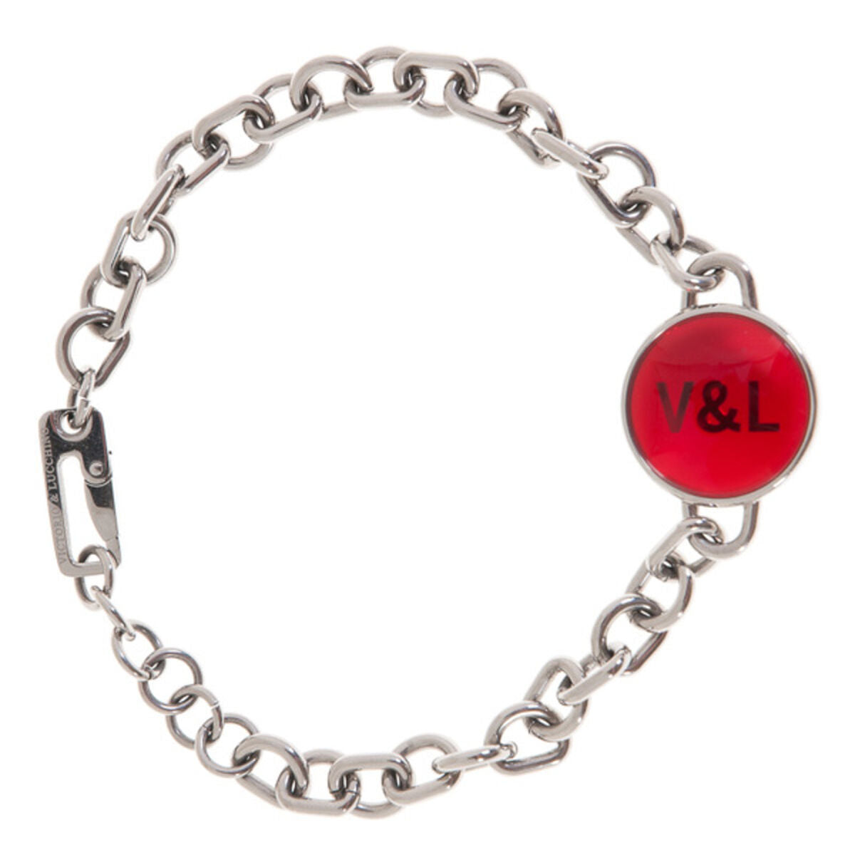 Ladies' Bracelet Victorio & Lucchino VJ0074BR Red Steel Silver