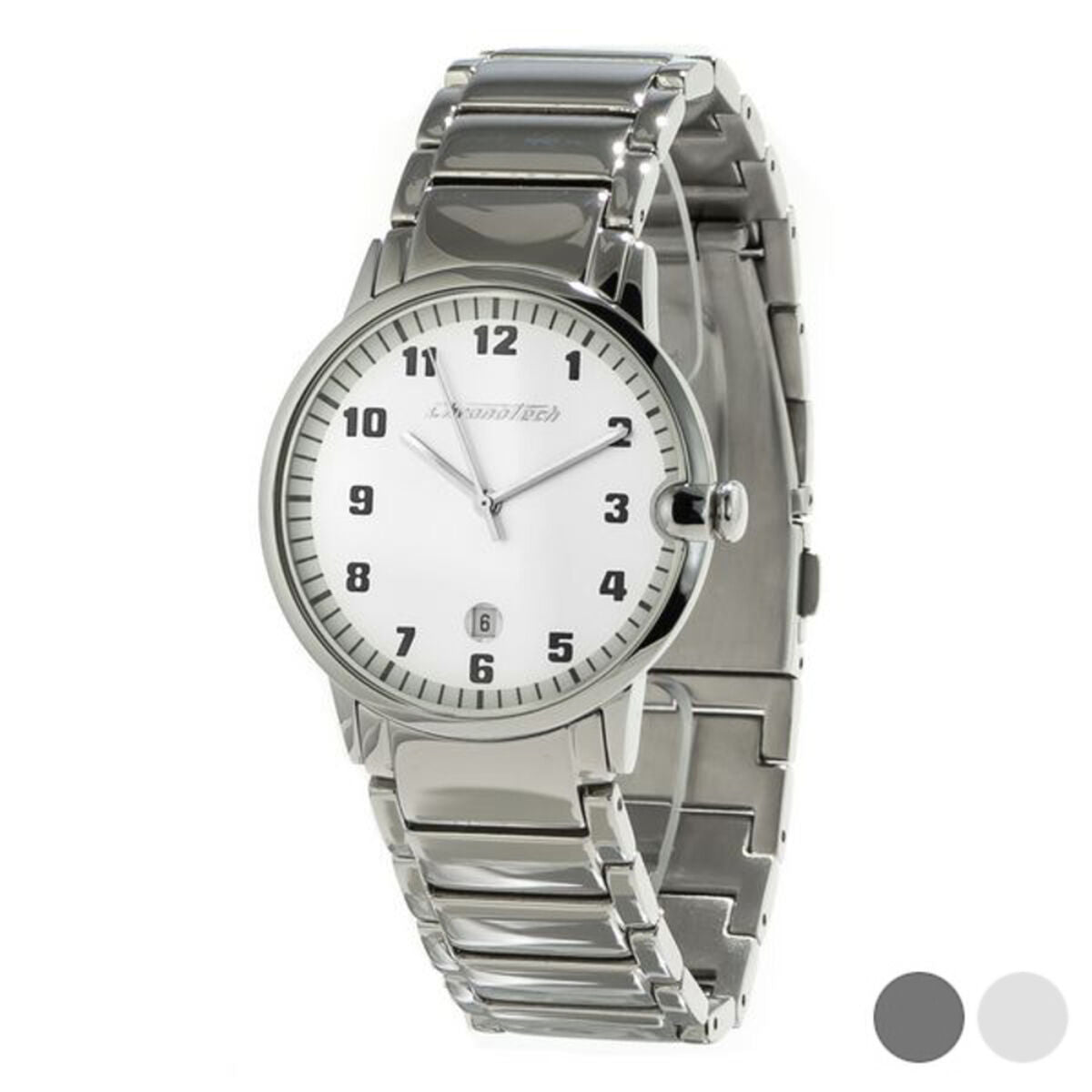 Unisex Watch Chronotech CT7325M (ø 38 mm) - Colour: White