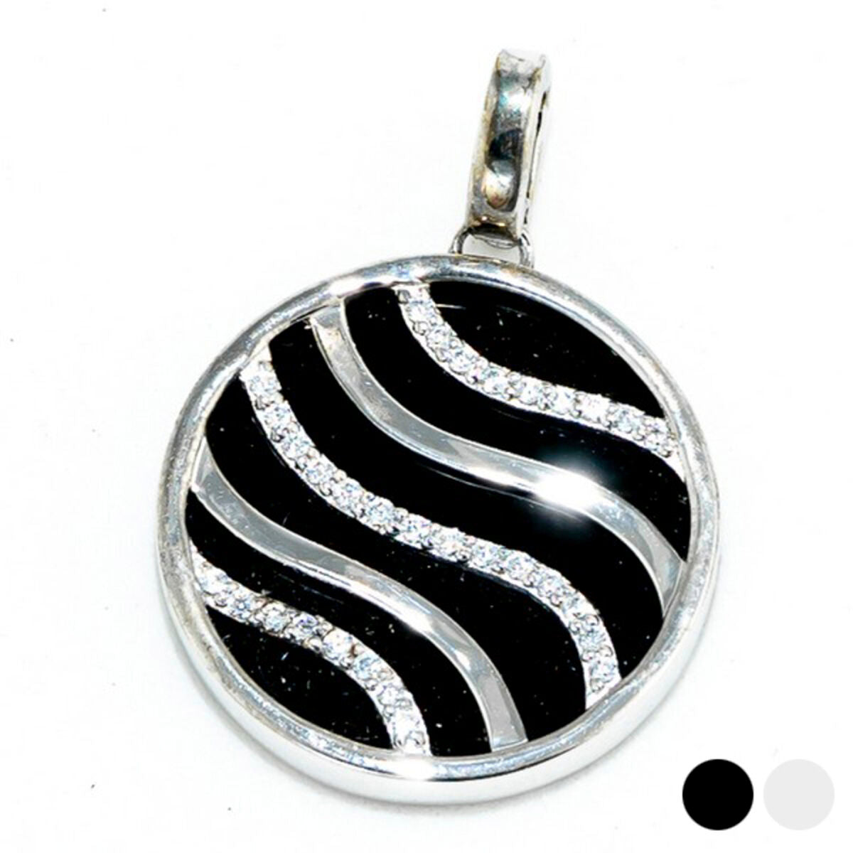 Ladies' Pendant Xenox 3 cm - Colour: Silver