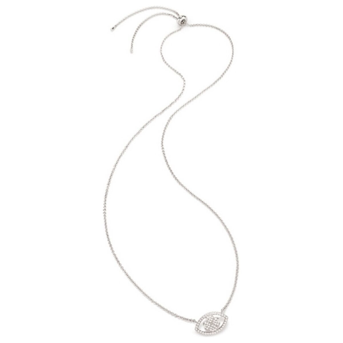 Ladies' Necklace Folli Follie 65 cm - Colour: Silver
