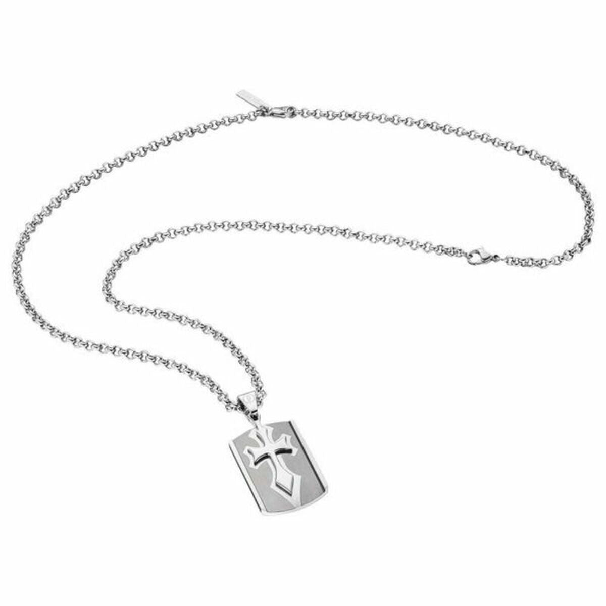 Men's Pendant Police S14BG0 70 cm - Colour: Black