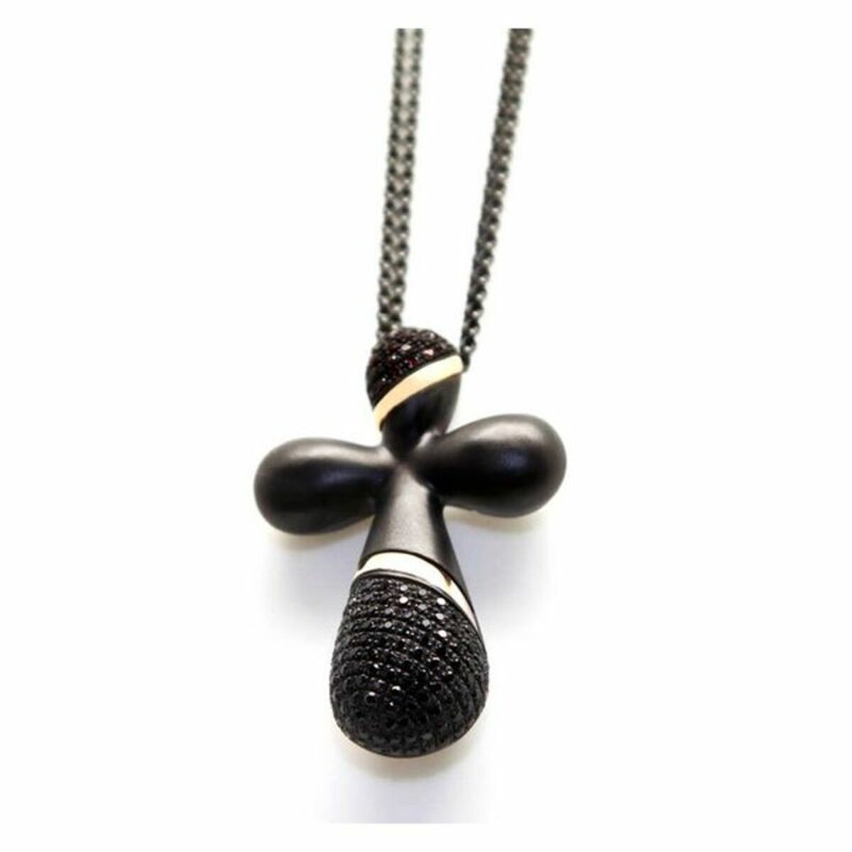 Ladies' Pendant Pesavento KTLSE (45 mm) - Black and Red Sapphire