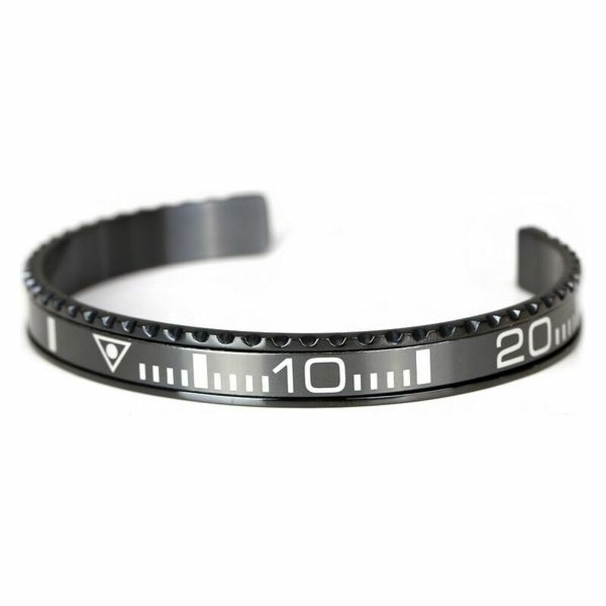 Men's Bracelet Oyster (18 cm) - Colour: Black