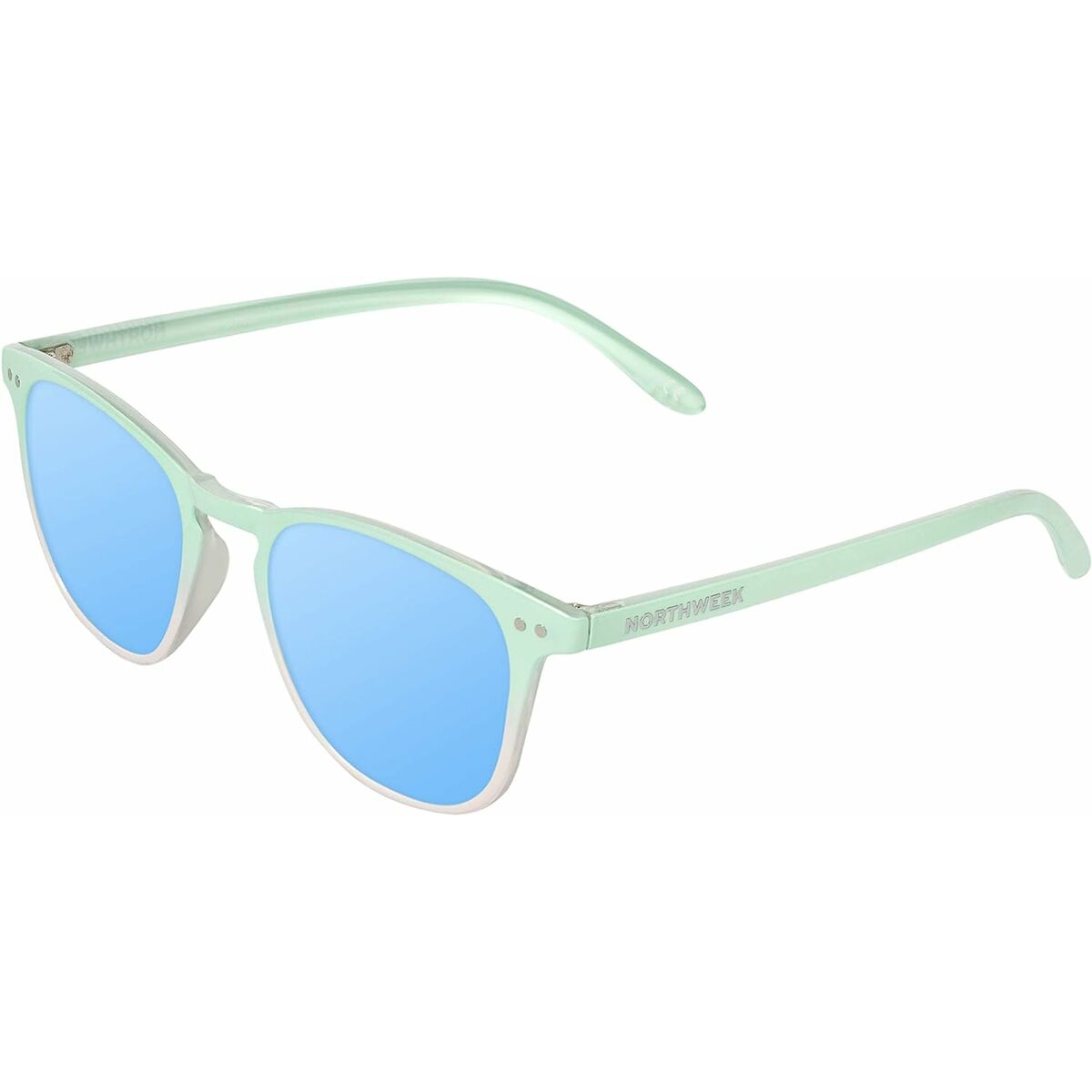 Unisex Sunglasses Northweek Wall Gradiant Ã˜ 45 mm Pink Green