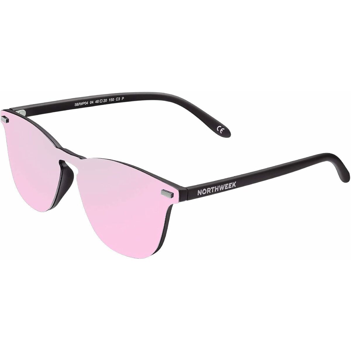 Unisex Sunglasses Northweek Wall Phantom Ã˜ 45 mm Pink Black