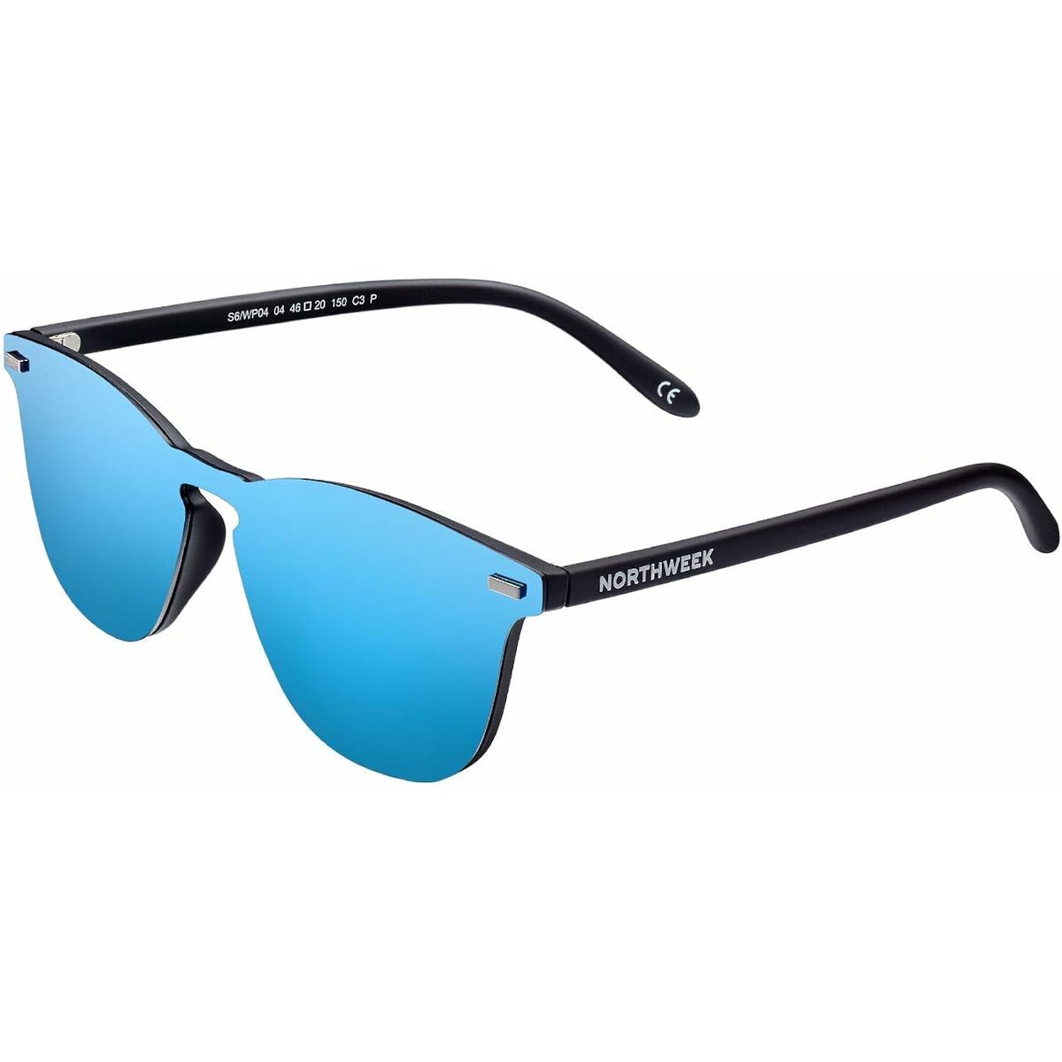 Unisex Sunglasses Northweek Wall Phantom Ã˜ 45 mm Blue Black