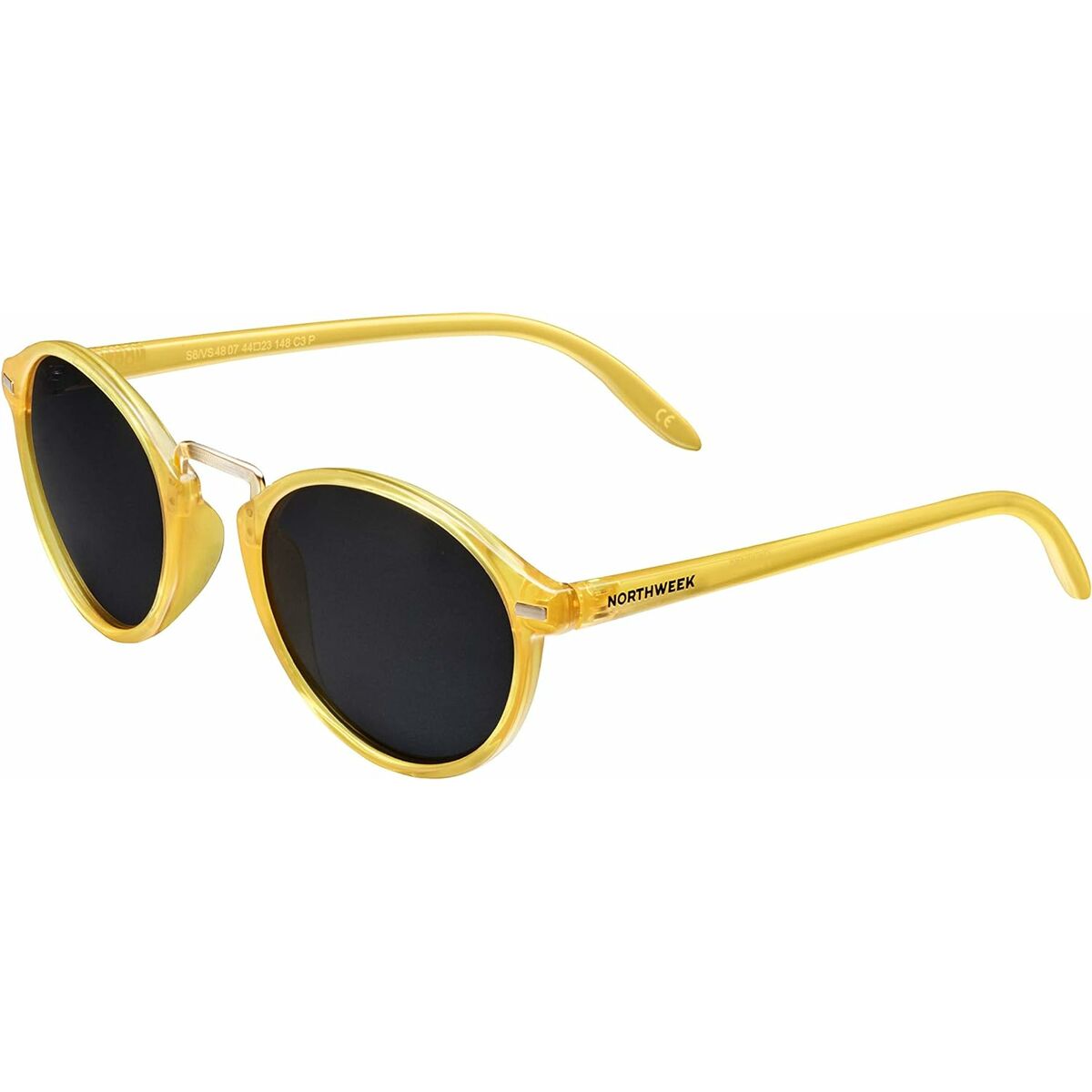 Unisex Sunglasses Northweek Vesca Shine Ã˜ 47 mm Black Yellow