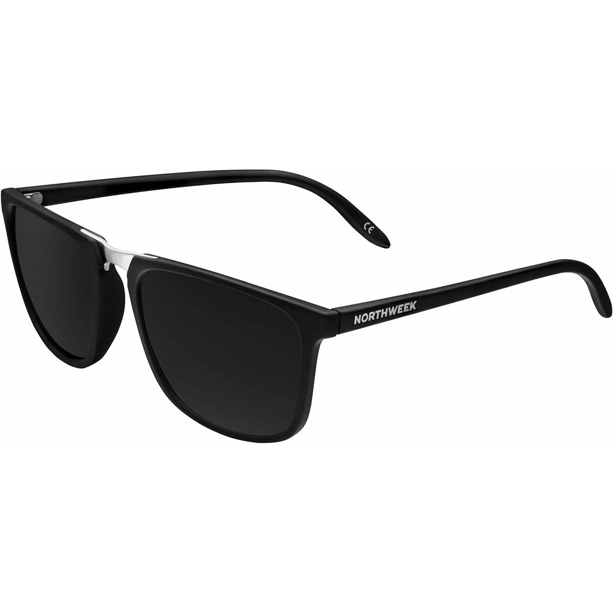 Unisex Sunglasses Northweek Shelter Matte Ã˜ 47 mm Black