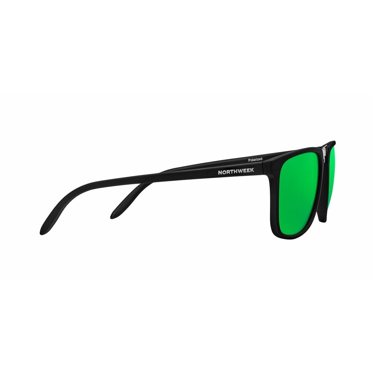 Unisex Sunglasses Northweek Shelter Matte Ã˜ 47 mm Green Black