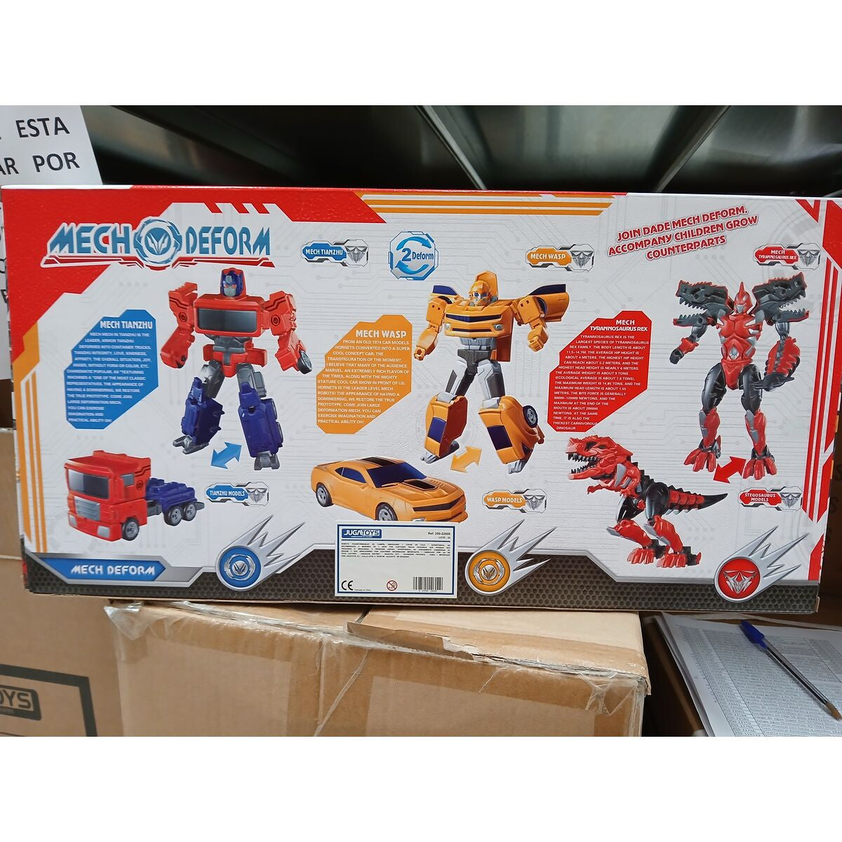 Action Figures Mech Deform 17 cm