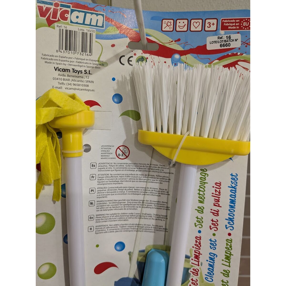 Cleaning & Storage Kit Cleaning Home 16 Bucket Mop Dustpan Sweeping Brush