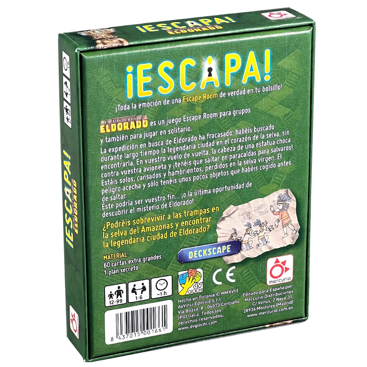 Board game Escapa Mercurio DV0004