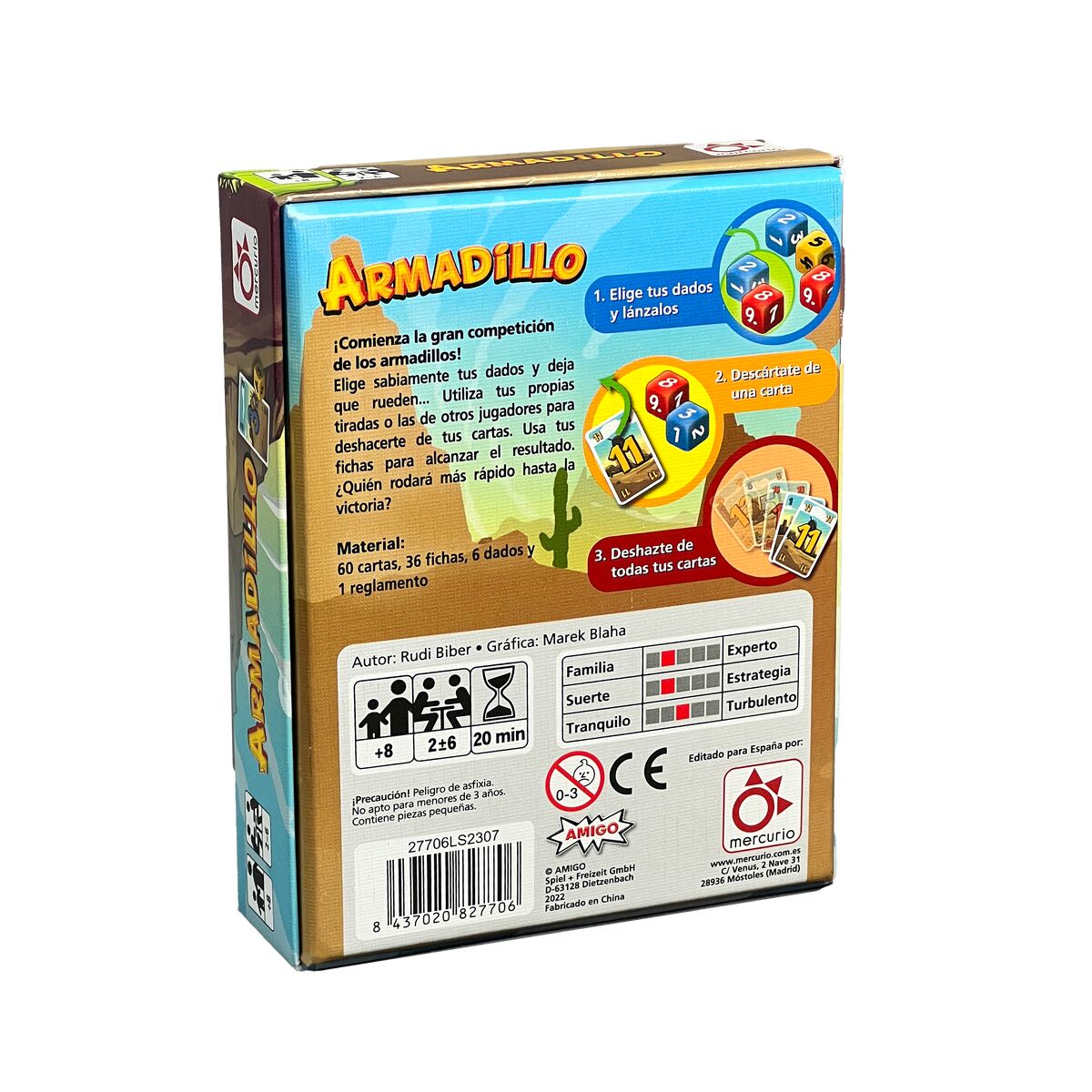 Card Game Mercurio Armadillo ES