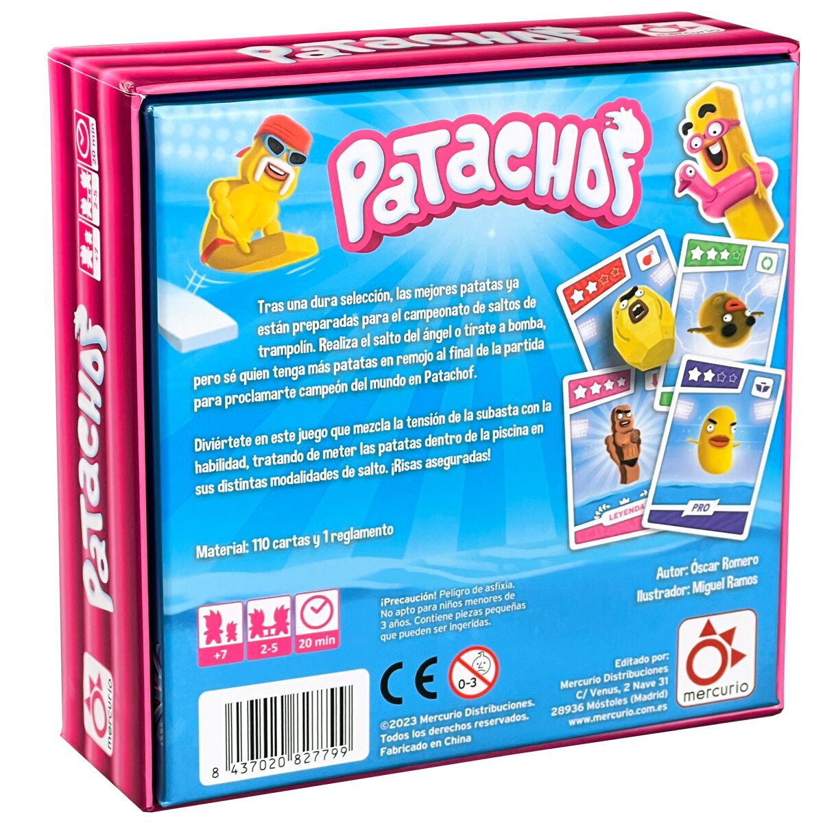 Board game Mercurio Patachof (ES)