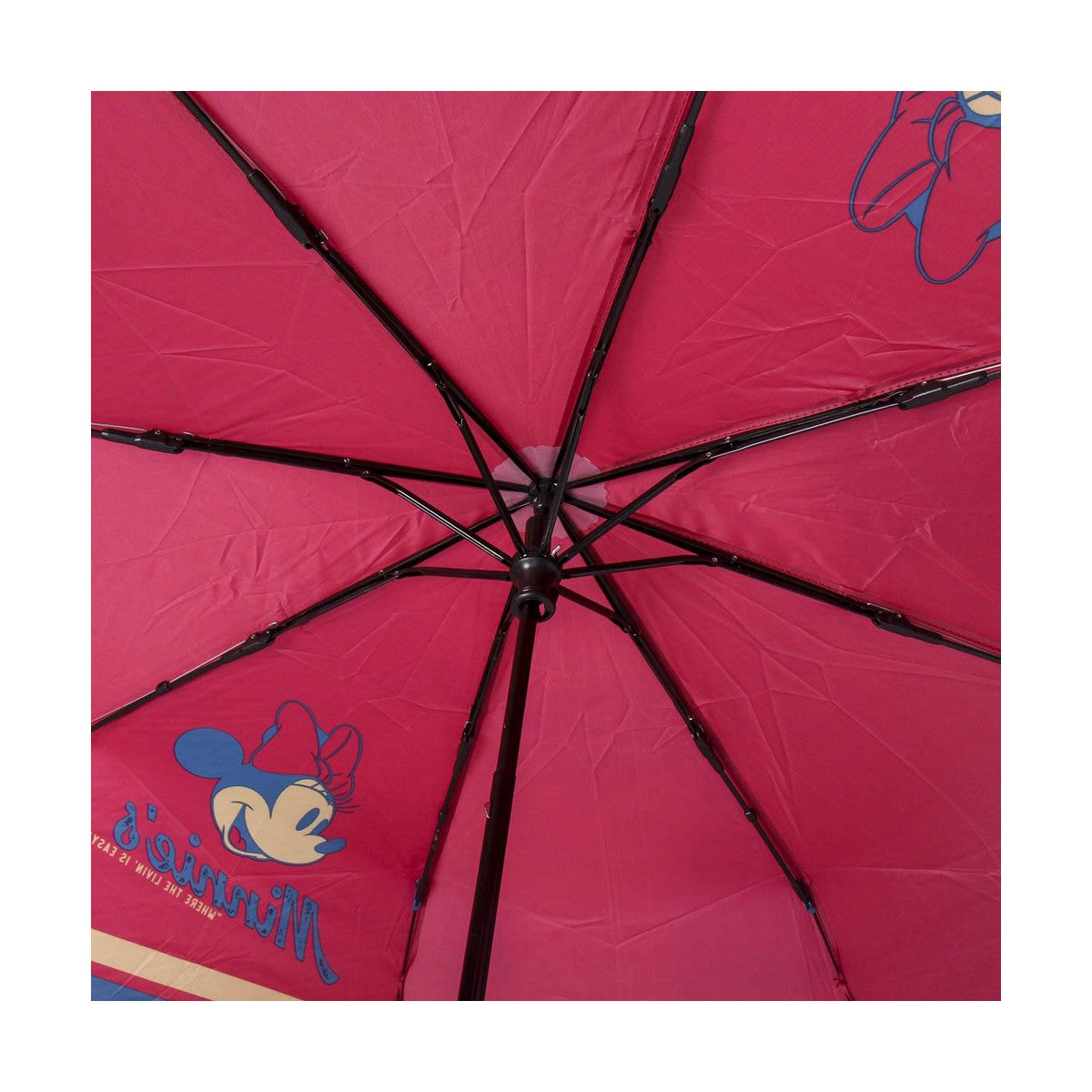 Foldable Umbrella Minnie Mouse Red (Ø 97 cm)