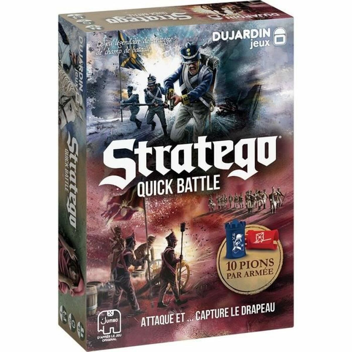 Board game Dujardin Stratego Quick Battle (FR)