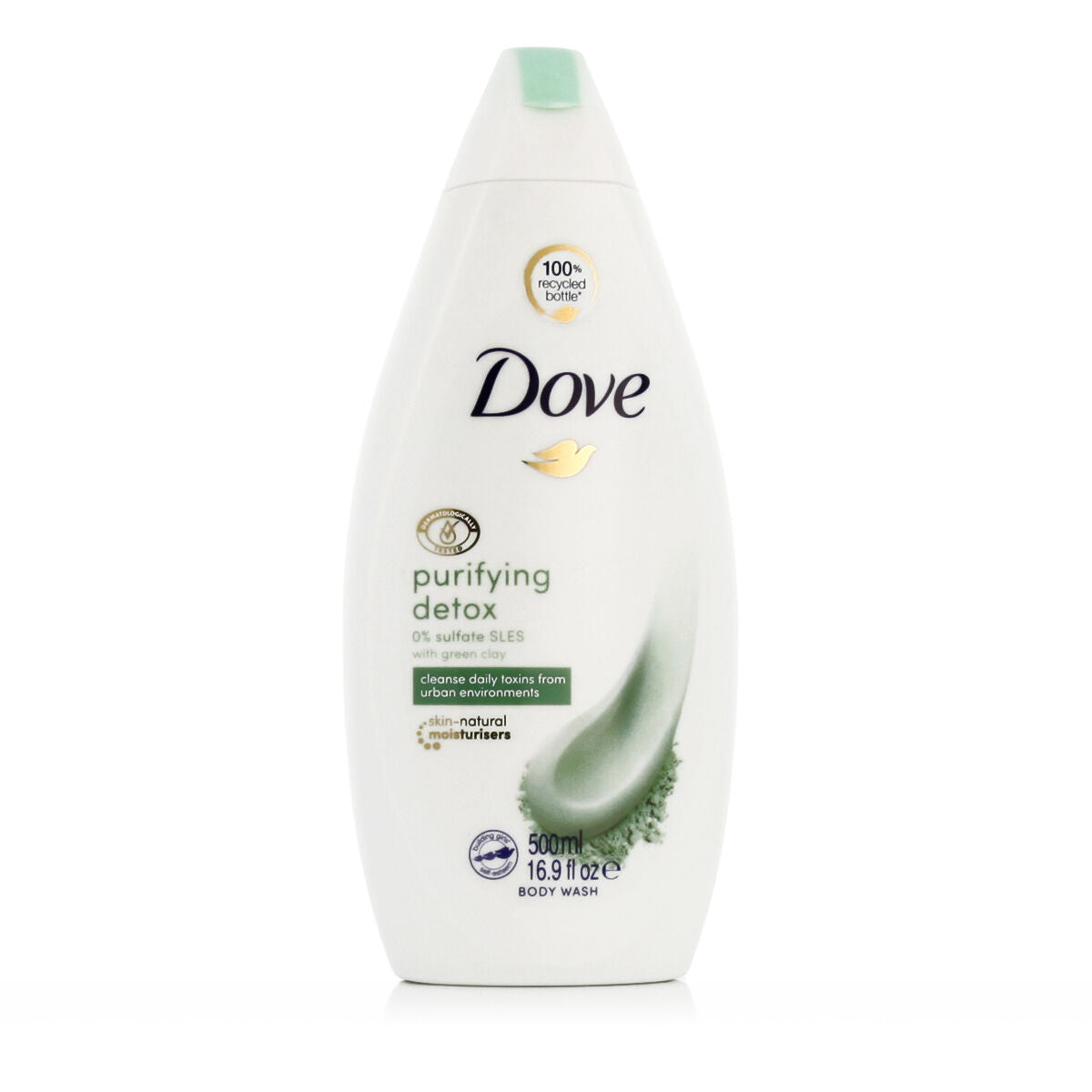 Dove Purifying Detox Green Clay Body Wash 500 ml