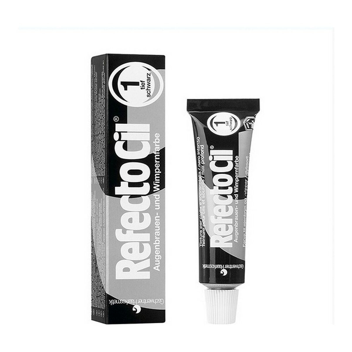 RefectoCil Eyelash and Eyebrow Tint (Pure Black) 15 ml