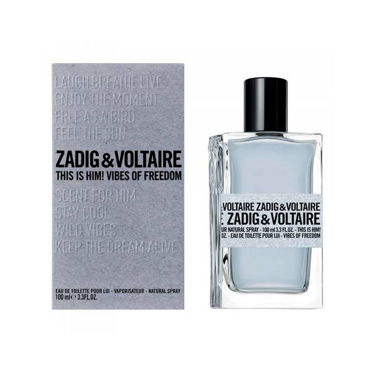 Zadig & Voltaire This is Him! Vibes of Freedom Eau De Toilette 100 ml (man)