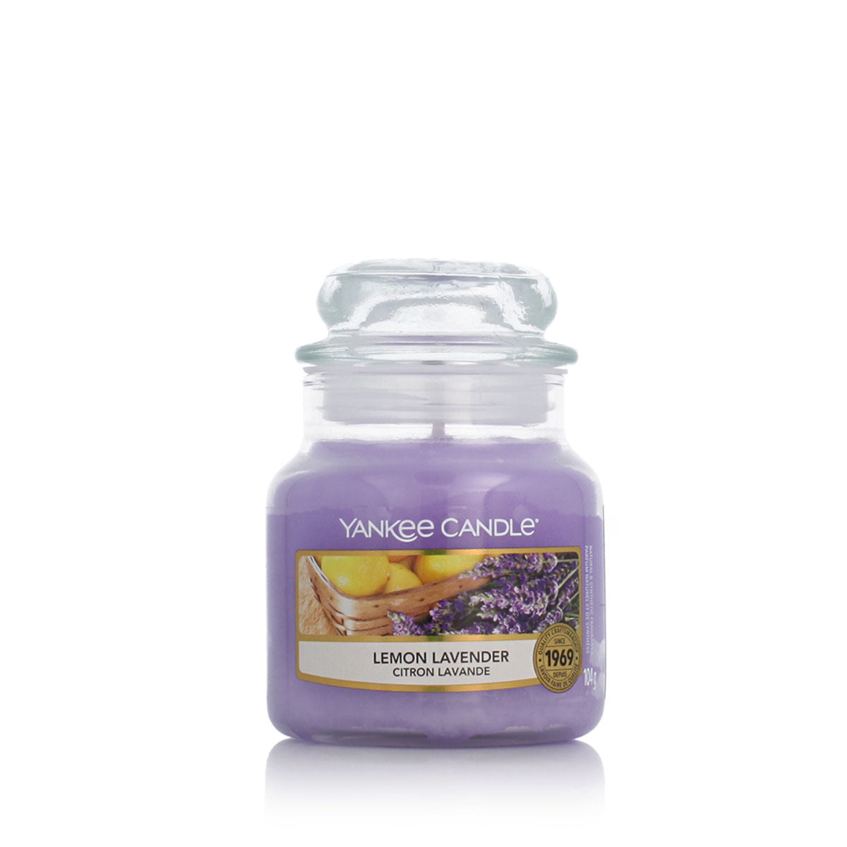 Yankee Candle Classic Small Jar Candles Scented Candle Lemon Lavender 104 g