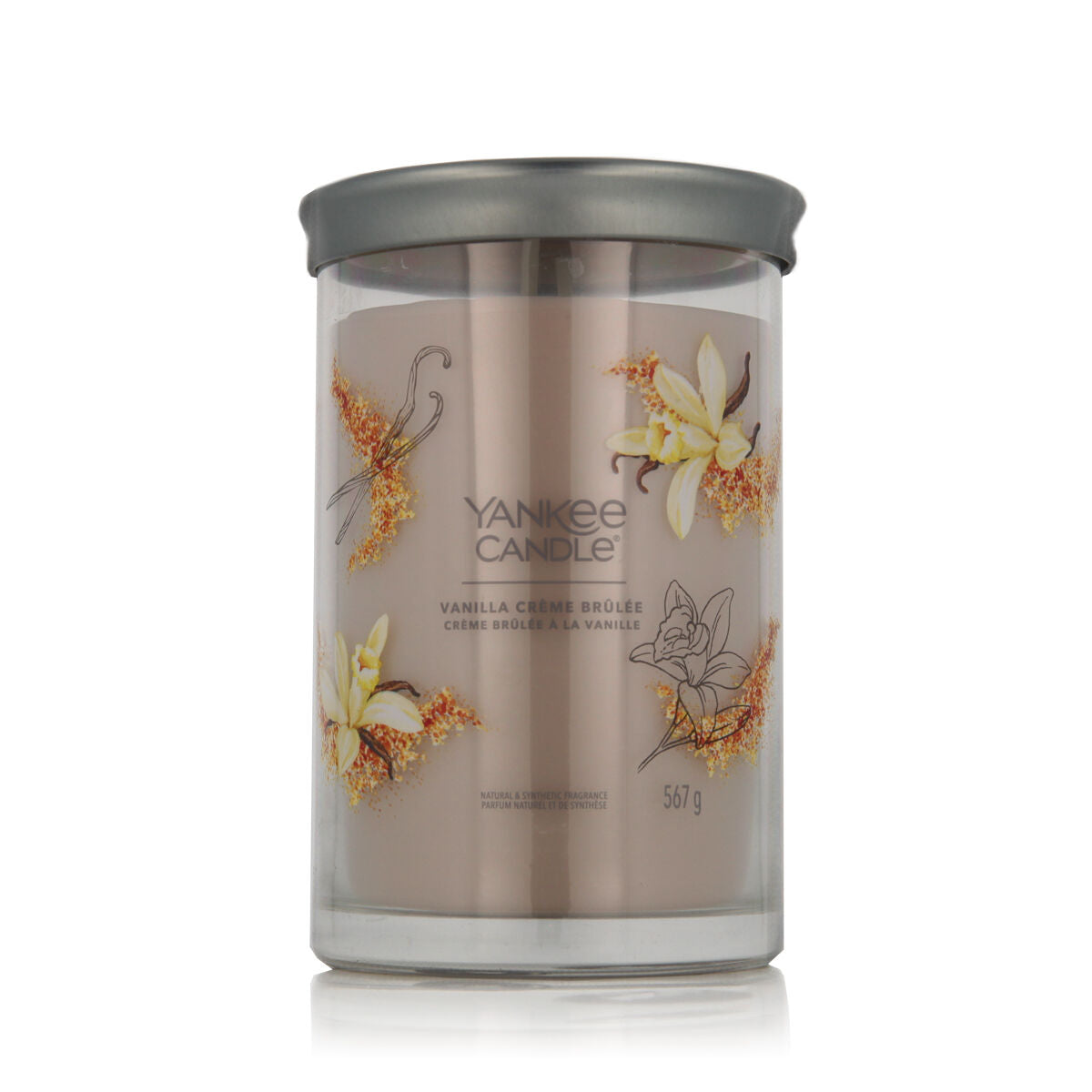 Yankee Candle Signature Tumbler Scented Candle Vanilla Crème Brûlée 567 g