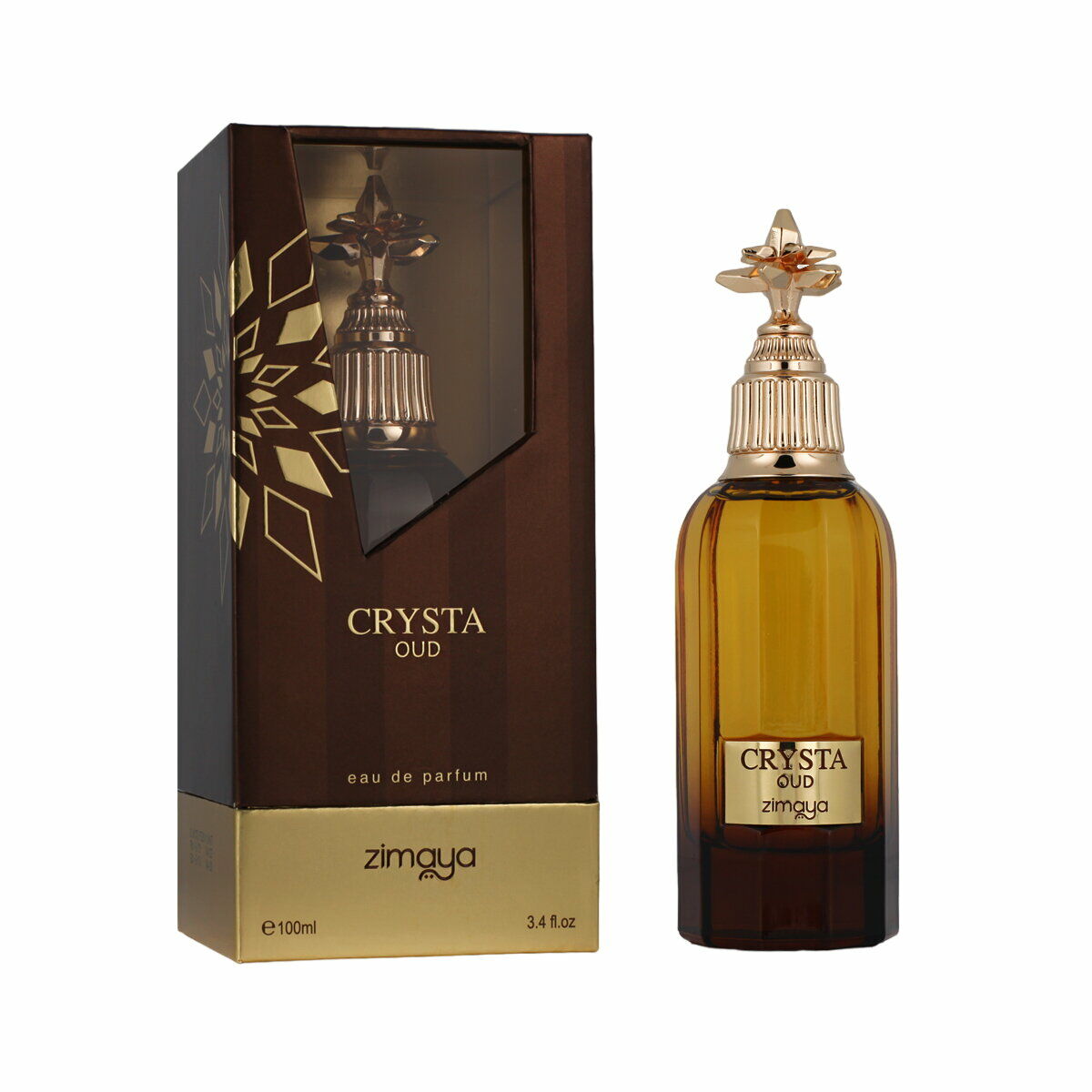 Zimaya Crysta Oud Eau De Parfum 100 ml (man)