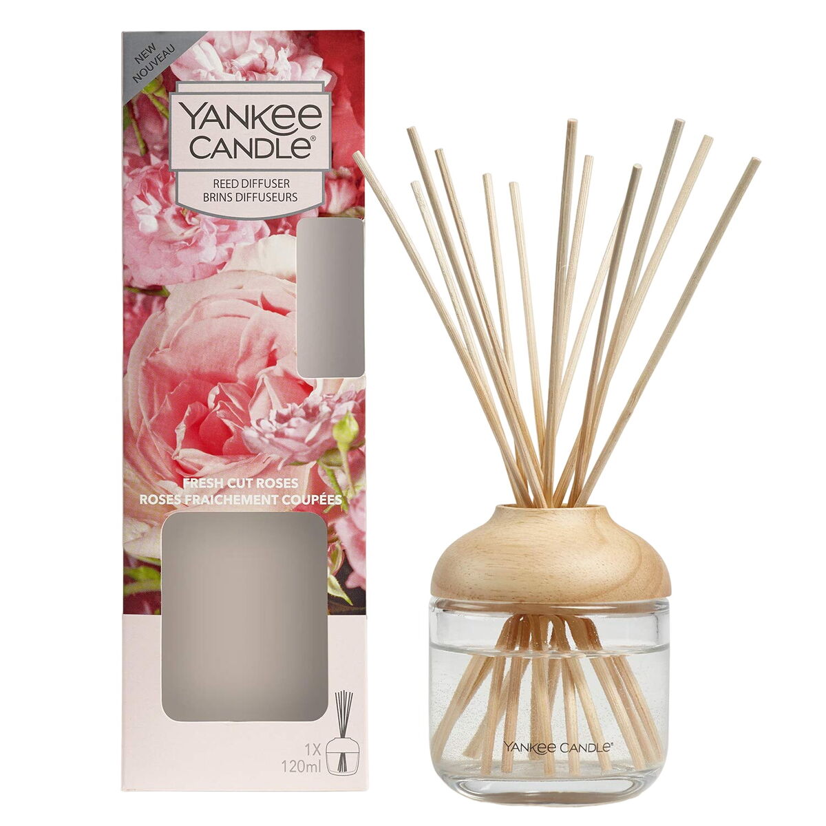 Yankee Candle Fresh Cut Roses Reed Diffuser 120 ml