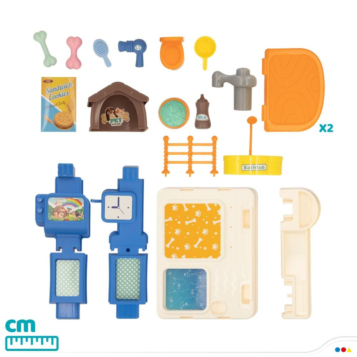 Playset GoGo Friends Bus 4 Units