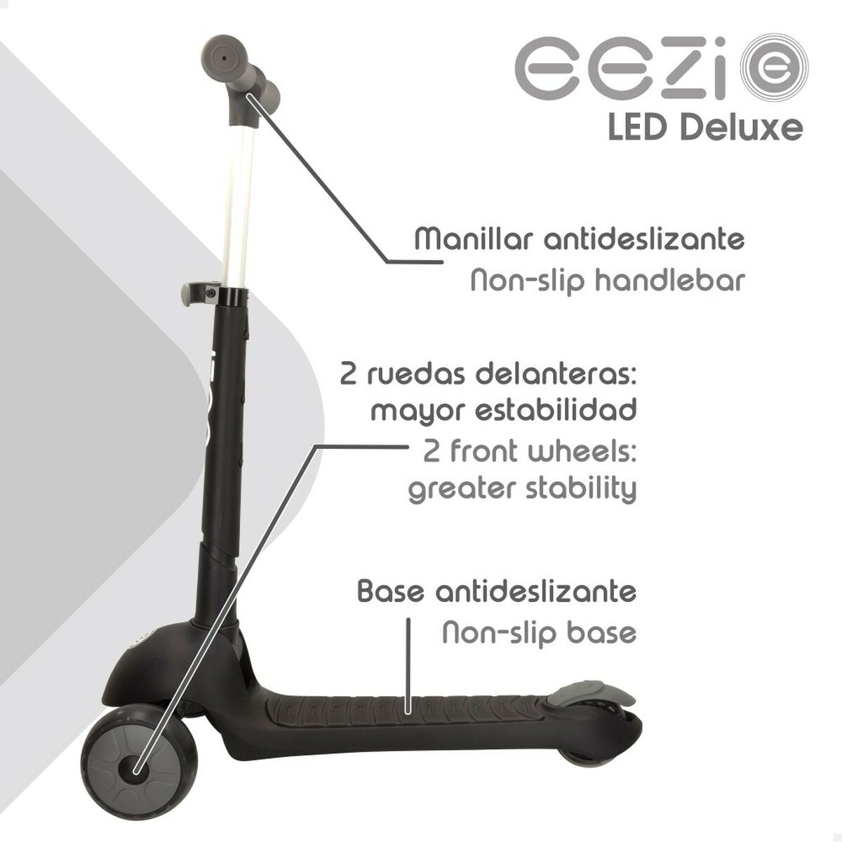 Scooter Eezi Black 2 Units