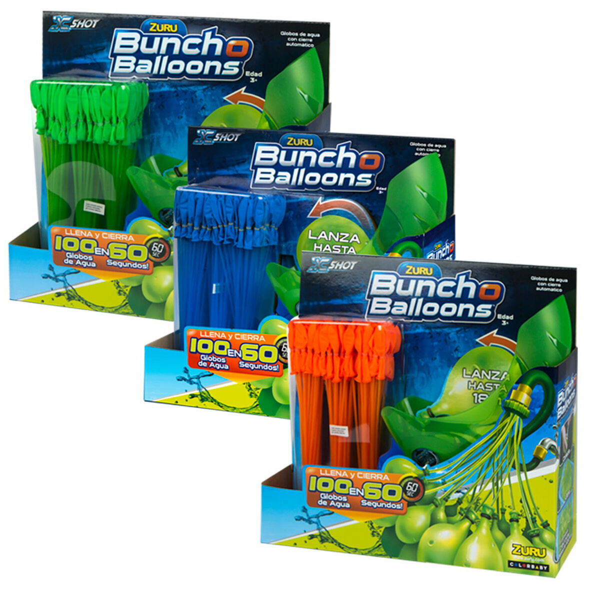 Water Balloons Zuru Bunch-O-Balloons Launcher 6 Units