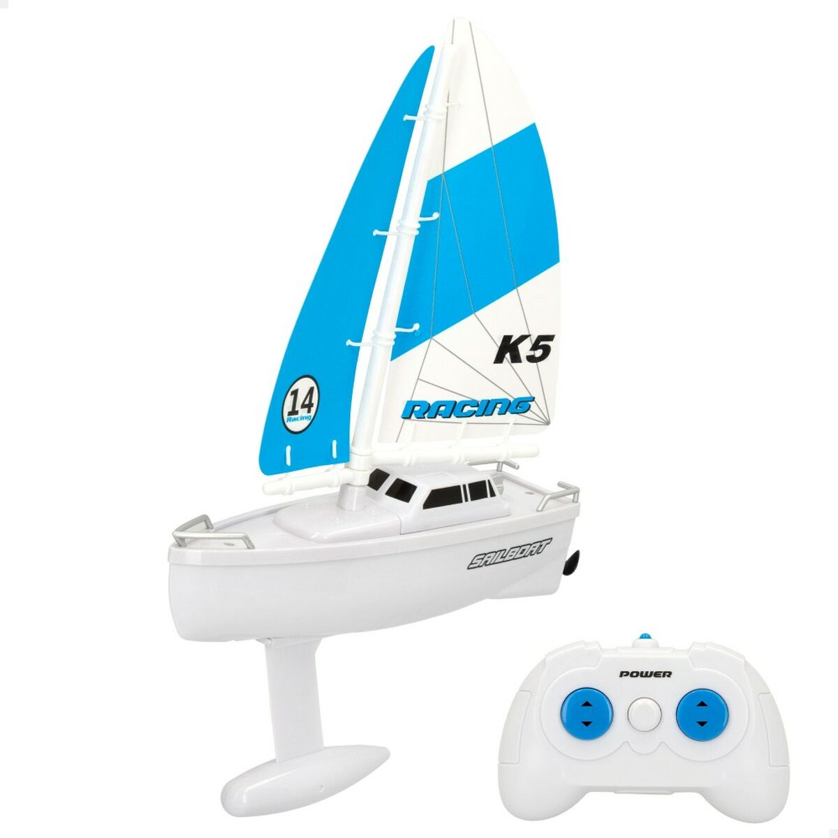 Radio-controlled boat Colorbaby Candle maker (2 Units)